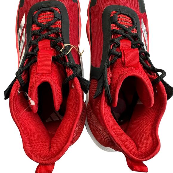 Adizero Select Basketball Shoes Size Mens 10.5 Red/Black/White